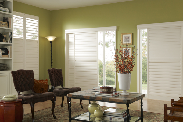 Premium Fauxwood Vinyl Shutters