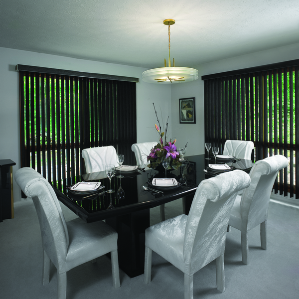 B2d Faux Wood Vertical Blinds 