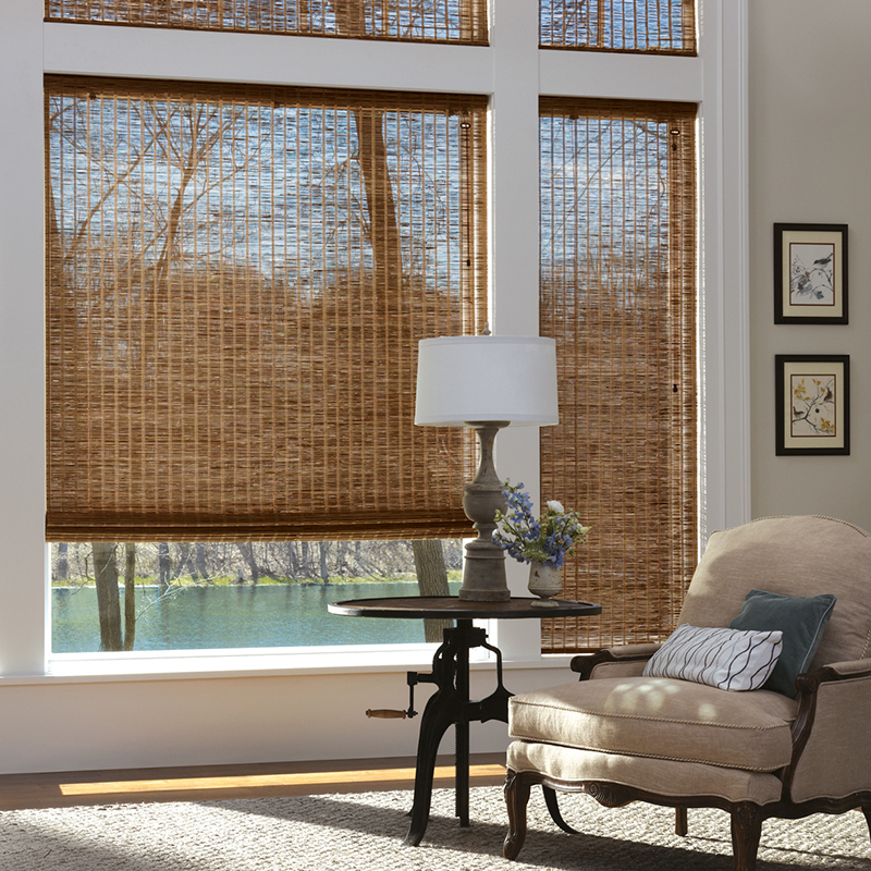 Alamode Decor Designer Economy Woven wood shades I