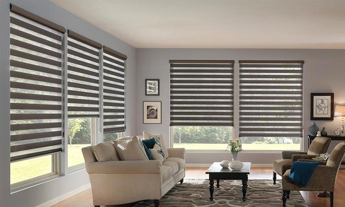 Warrington Luxury Designer Dual Shades 